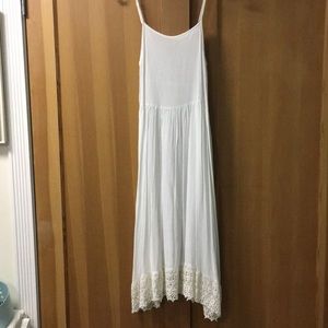 Free people white slip dress
